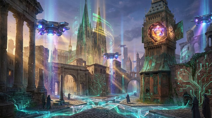 Free Ancient Future Metropolis Image - Fantasy, Cityscape, Architecture ...