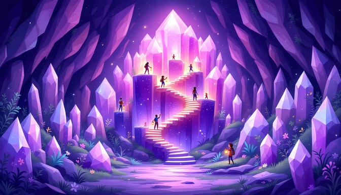 Free Crystal Cave Majesty Image - Crystals, Amethyst, Emerald ...