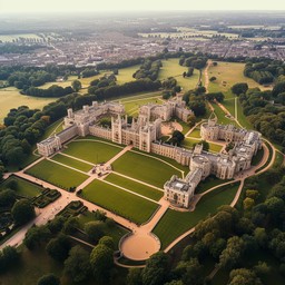 Free Majestic Castle Aerial Image - Aerial, Castle, Historic | Download ...