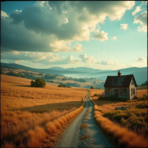 Free Countryside Golden Hour Image - Countryside, Golden, Road ...