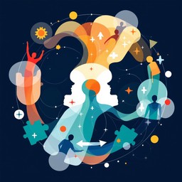 Space Together Free Space Team Connected Image - Abstract, Geometric, Minimal ...