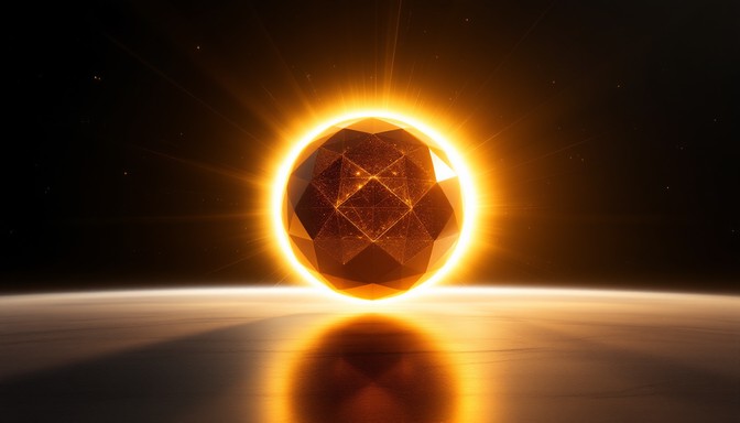 Sun Perfect Sphere Free Geometric Solar Eclipse Image - Geometric, Solar, Sphere ...