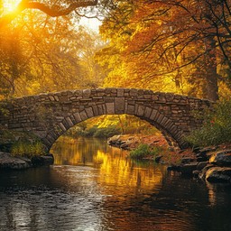 Free Autumn Bridge Scene Image - Autumn, Bridge, Foliage | Download at ...
