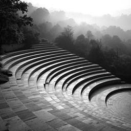 Free Misty Amphitheater Steps Image - Amphitheater, Geometric ...