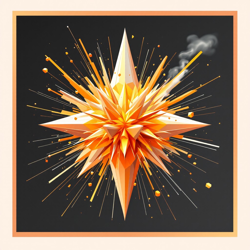 Free Geometric Crystal Explosion Image - Geometric, Crystal, Explosion ...