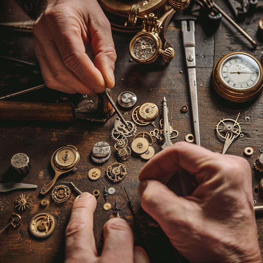 Free Watchmaker at Work Image - Watchmaker, Craftsmanship, Repair ...