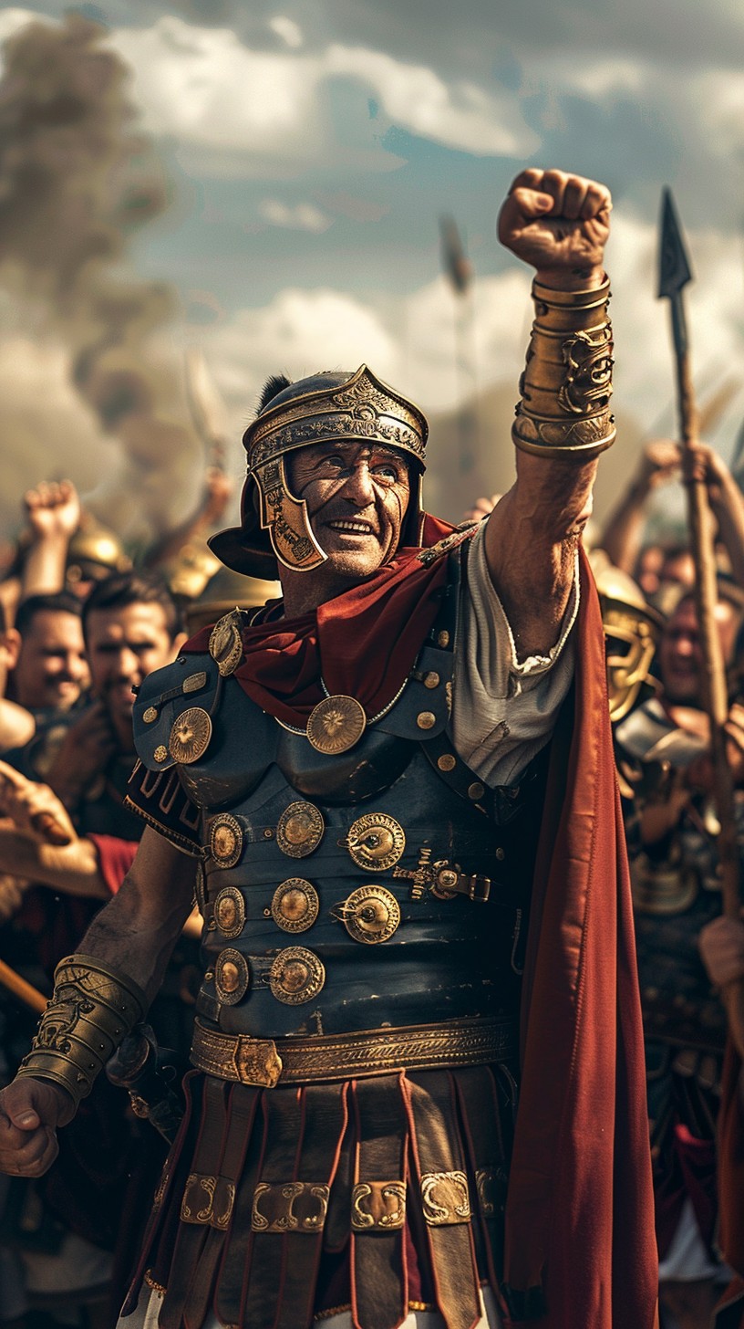 Free Victorious Roman Leader Image - Roman, Commander, Armor | Download ...