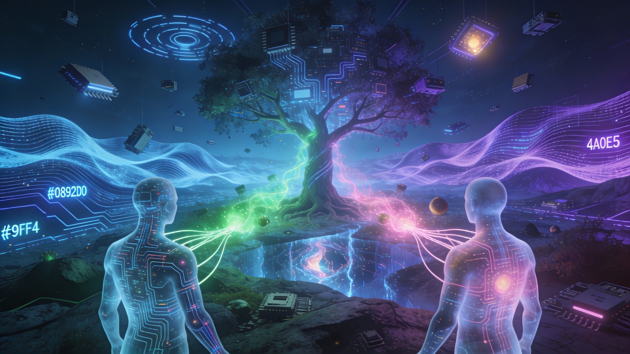Free Digital Reality Fusion Image - Surreal, Technology, Futuristic ...