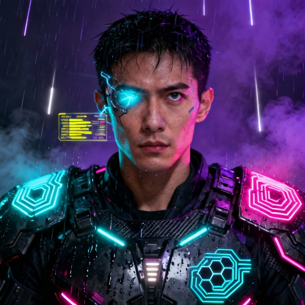 Free Neon Cyberpunk Warrior Image - Cyberpunk, Warrior, Neon | Download ...