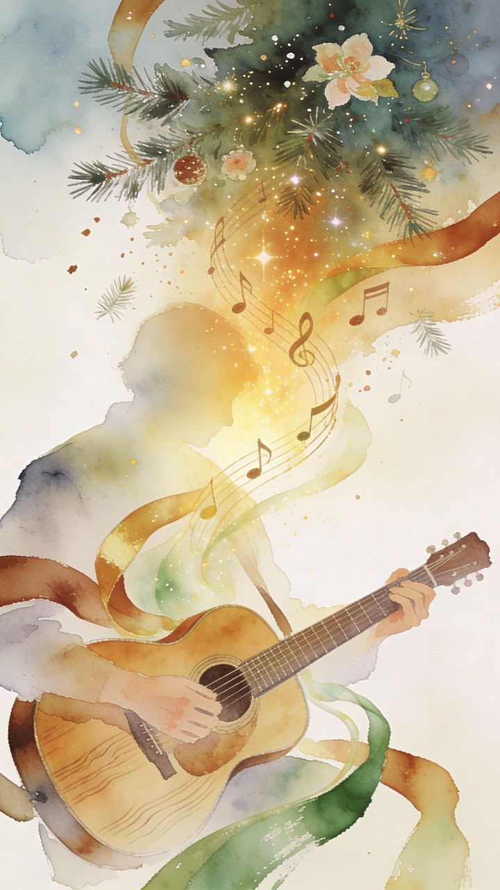 Christmas album guitar