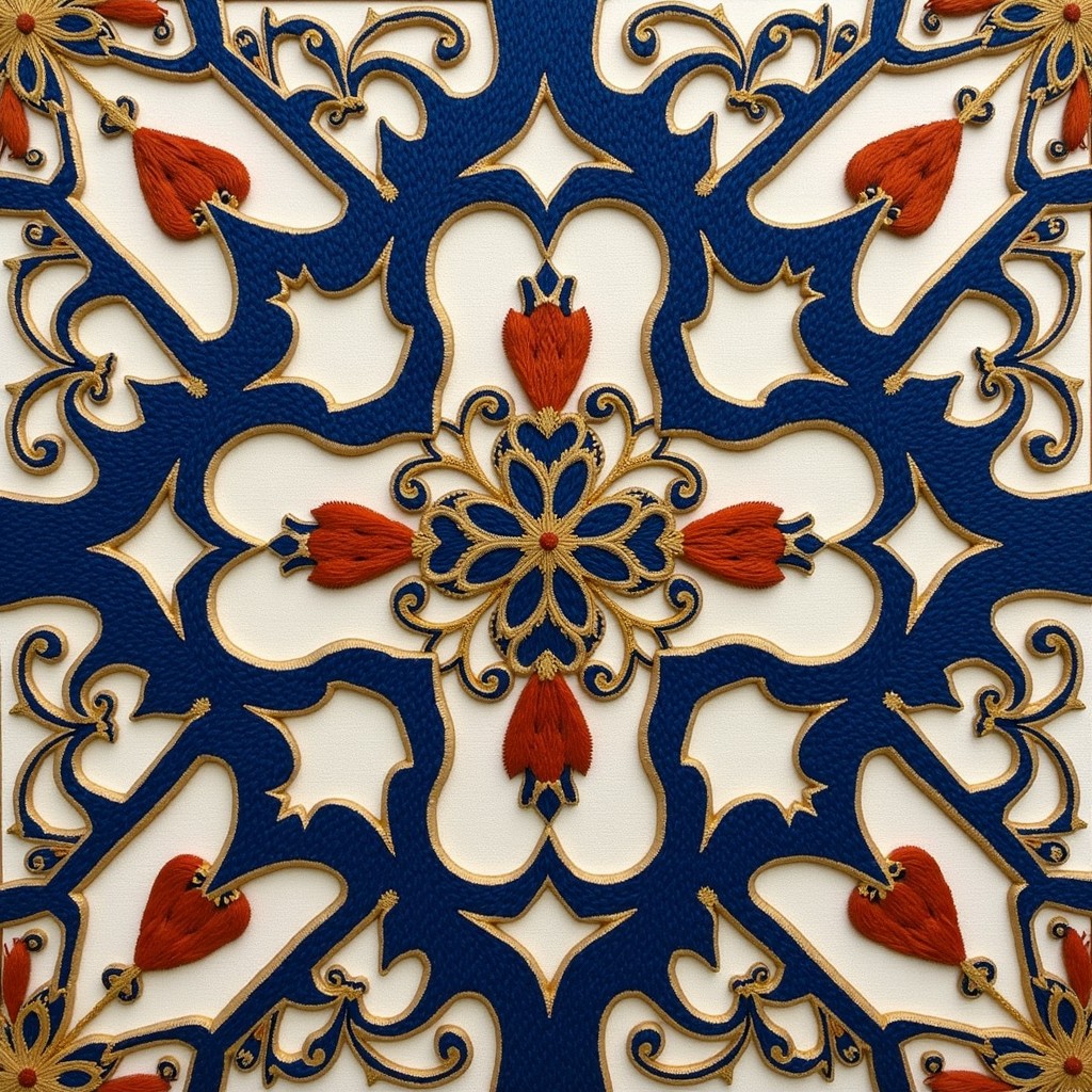 Free Ornate Decorative Tile Image - Ornate, Tile, Symmetrical ...