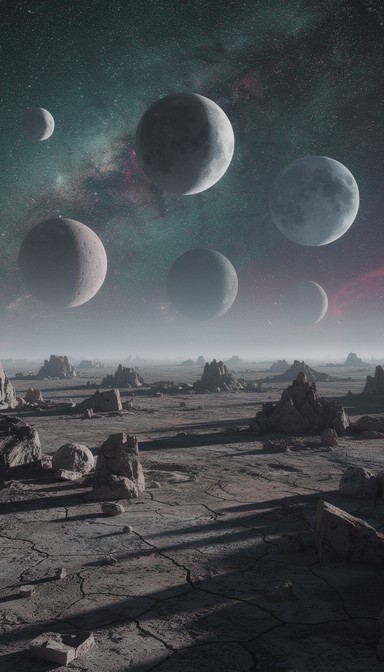 2moons Rising Free Multiple Moons Rising Image - Alien, Planet, Moons | Download at ...