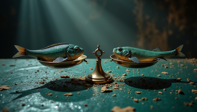 Fish Equilibrium Drawining Free Balance of Nature Image - Balance, Fish, Underwater | Download at ...
