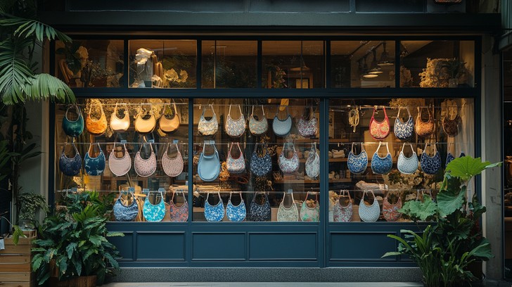 Hand Bags Display Free Chic handbag display Image | Download at StockCake