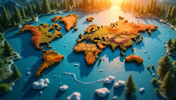 Free Earth in Miniature Image - Topographical, Worldmap, 3d | Download ...