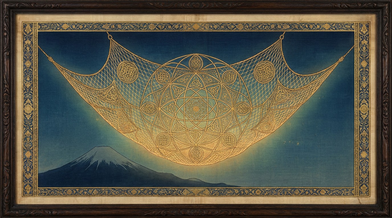 Free Golden Net Glows Image - Illustration, Traditional, Golden ...