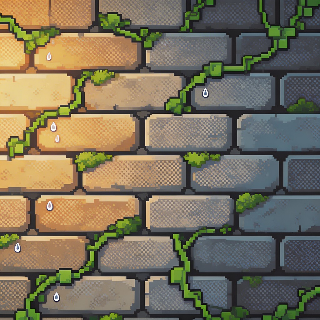 Free Pixel Castle Wall Image - Pixel, Art, Castle | Download at StockCake