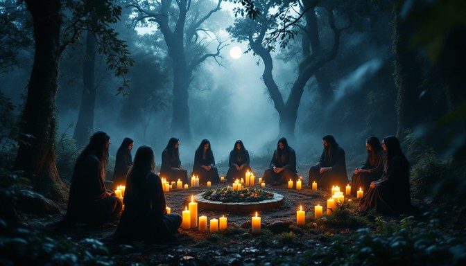 Coven Rituals Free Moonlit Coven Gathering Image - Coven, Witches, Ritual | Download ...