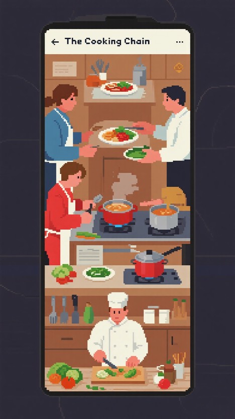 Pixel Cookware Free Cooking Process Timeline Image - Cooking, Kitchen, Pixel ...