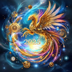 Phoenix Clock Free Clockwork Phoenix Rises Image - Phoenix, Clockwork, Steampunk ...