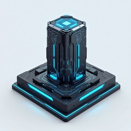 Free Futuristic Tech Monolith Image - Monolith, Mainframe, Technology ...