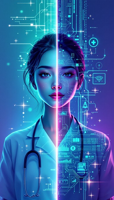 Doctor Dramatic Drawing Download Futuristic Space Doctor Digital Art for Free | StockCake