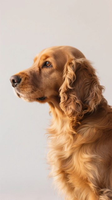 Free Loyal Spaniel Resting Image - Dog, Spaniel, Painting | Download at ...