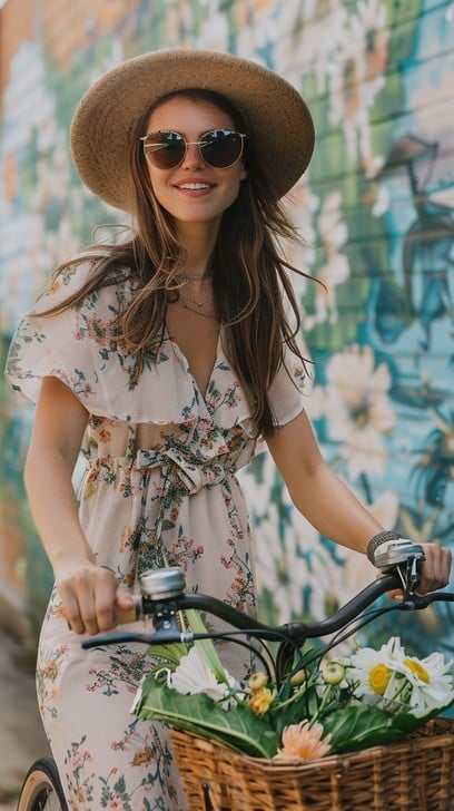 Free Stylish Bicycle Ride Image - Stylish, Woman, Bicycle | Download at ...