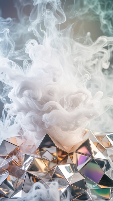 Smoking Reflection Design Free Metallic Smoke Art Image - Abstract, Smoke, Metallic | Download at ...