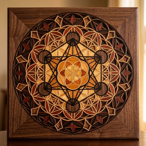 Geometric Handcraft Free Geometric Wood Marquetry Image - Marquetry, Woodwork, Geometric ...