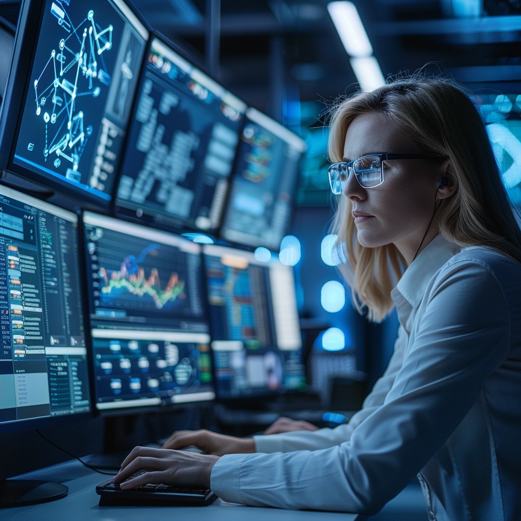 Free Focused Data Analysis Image - Technology, Data, Monitoring ...