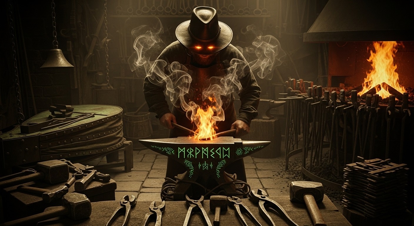 Free Mystical Smith Forging Photo - Blacksmith, Supernatural, Forge ...