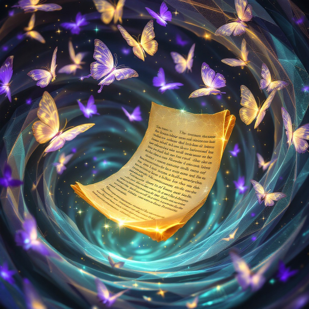 Free Magical Butterfly Documents Image - Magical, Butterfly, Document ...