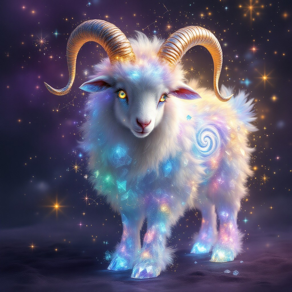 Free Celestial Cosmic Goat Photo - Magical, Cosmic, Ethereal | Download ...