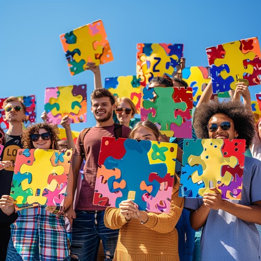 Free Colorful puzzle rally Image - Diversity, Unity, Community ...