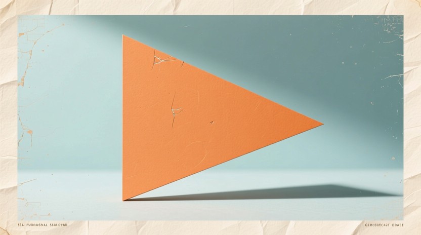 Free Vintage Minimalist Triangle Image - Triangle, Geometric ...