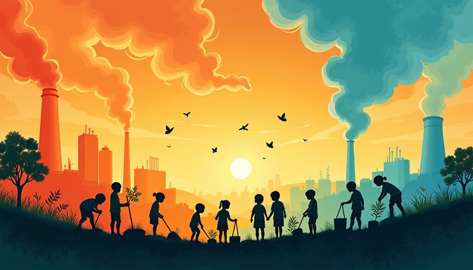 Environment Transition Visual Free Evolution Meets Environment Image | Download at StockCake