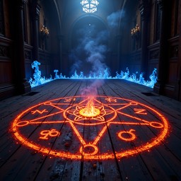 Free Burning Occult Symbol Image - Pentagram, Occult, Fire | Download ...