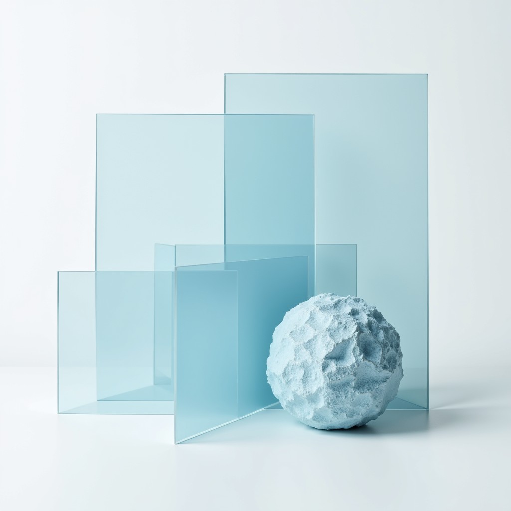 Light Blue Translucent Free Translucent Blue Geometry Image - Translucent, Geometric, Blue ...