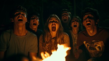 Free Campfire horror story Image - Friends, Campfire, Night | Download ...