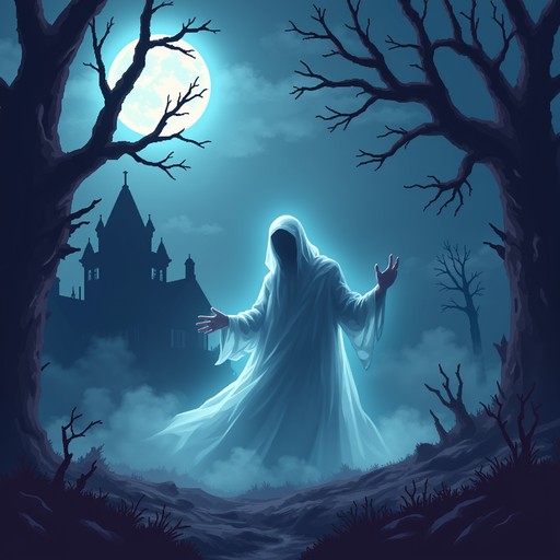 Free Moonlit Spectral Apparition Image - Ghost, Apparition, Spectral ...
