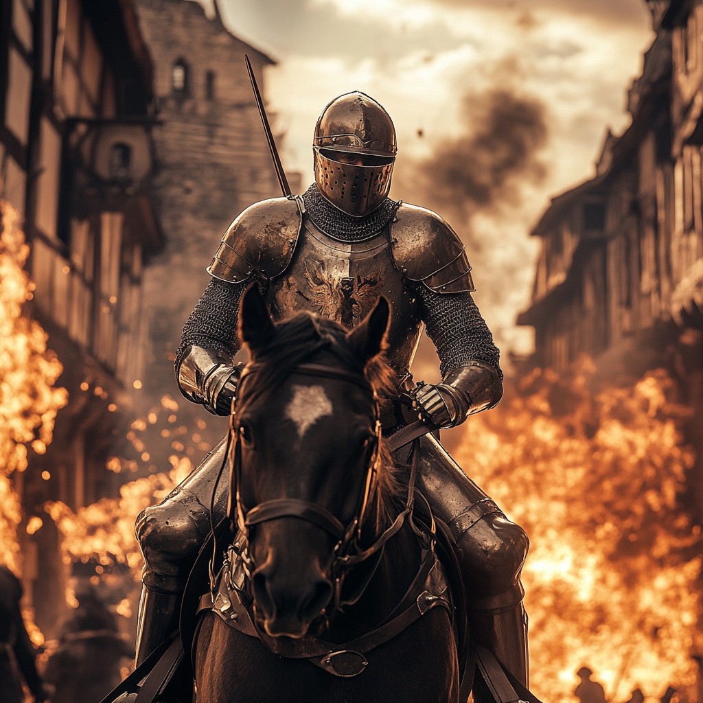 Free Knight Rides Through Image - Knight, Armor, Horse | Download at ...