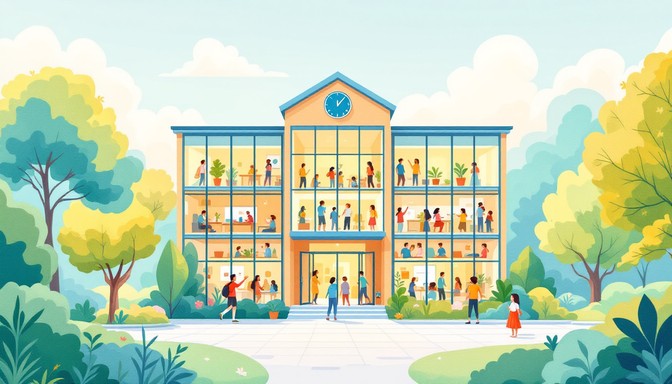 Free Vibrant School Life Image | Download at StockCake