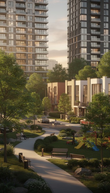 Free Urban Green Sanctuary Image - Urban, Neighborhood, Sanctuary ...
