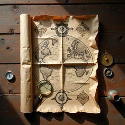 Free Ancient Exploration Map Image - Map, Antique, Vintage | Download ...