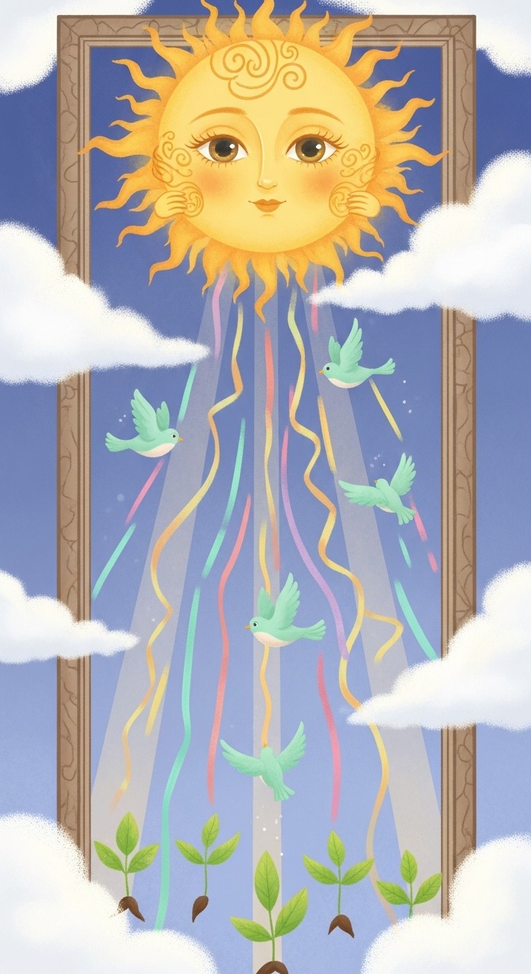 Free Radiant Nurturing Sun Image - Sun, Whimsical, Rays | Download at ...