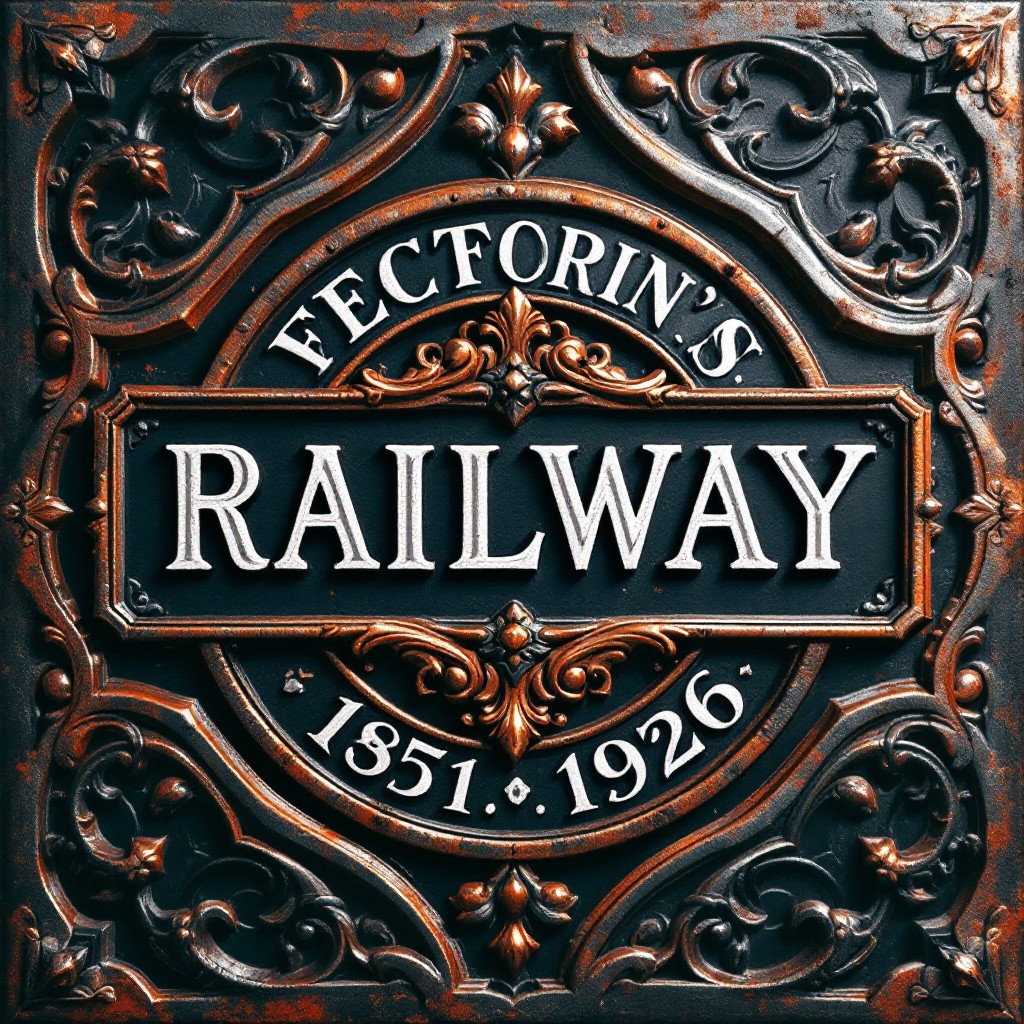 Free Victorian Railway Sign Image - Victorian, Railway, Vintage ...
