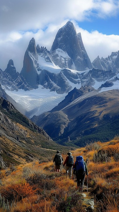 Free Mountain Trek Adventure Image - Mountains, Hikers, Adventure ...