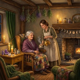 Download Witchy Cottage Tea Image - Witchy, Cottage, Cozy | StockCake