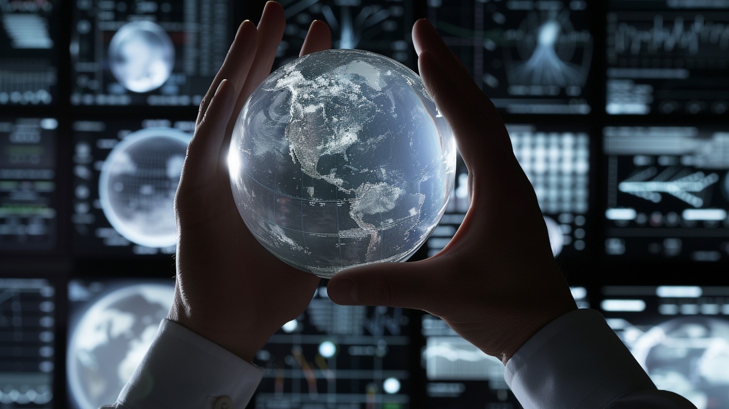 Download Global Control Concept Image - Globe, Hands, Control | StockCake